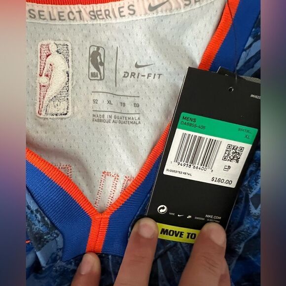 Nike Authentic Steph Curry Select Series Basketball Jersey - Picture 4 of 7